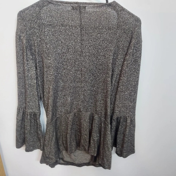 Maurice’s wrap sweater gray bell sleeves adjustable XL soft - Picture 7 of 9